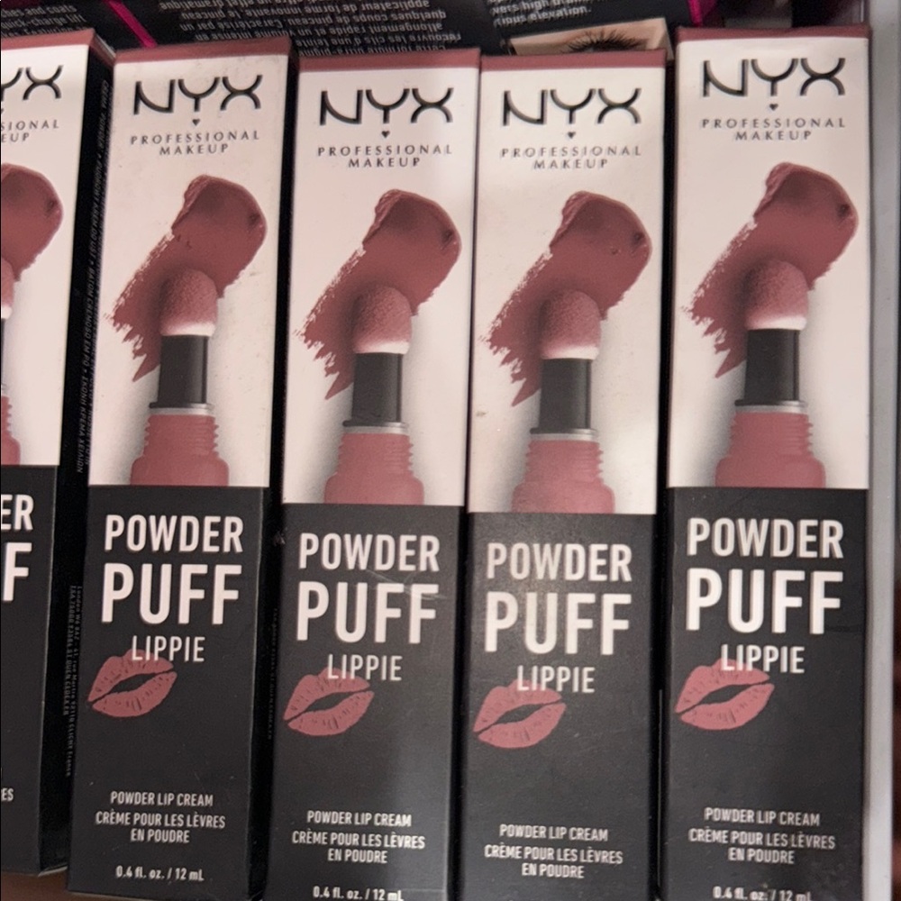 NYX Tan and Brown Lipstick Powder Puff Lippie